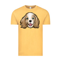 Vintage Mustard cocker spaniel Vintage Tee - Jasminsmagicworld
