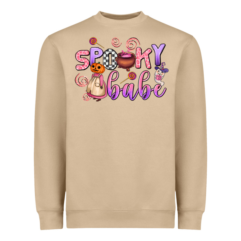 Spooky Babe Heavyweight Sweatshirt by AdoDesignShop | Teevron