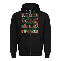 Black boots flannels Zipper Hoodie - AdoDesignShop
