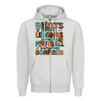 Dove Grey boots flannels Zipper Hoodie - AdoDesignShop