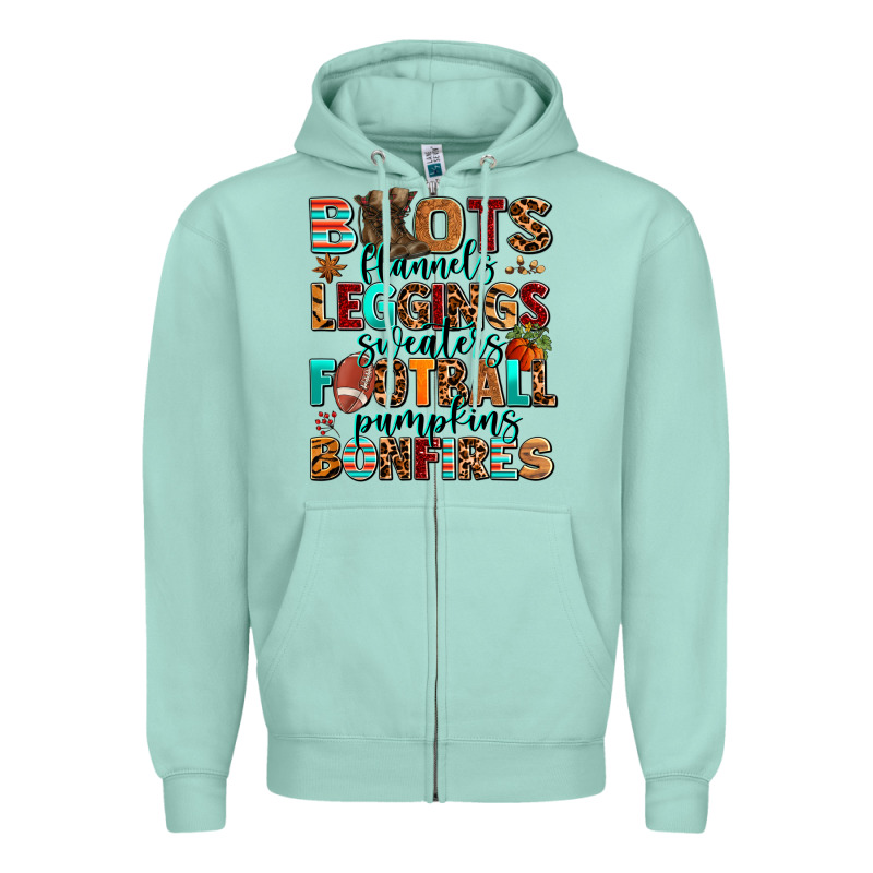 Boots Flannels Zipper Hoodie by AdoDesignShop | Teevron