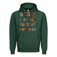 Sports Green boots flannels Zipper Hoodie - AdoDesignShop