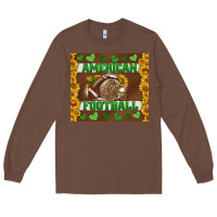 Chestnut american football with sunflower tumbler Long Sleeve Tee - BundleAndBundleShop