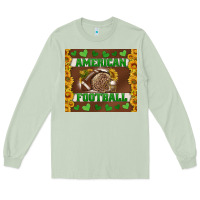 Matcha american football with sunflower tumbler Long Sleeve Tee - BundleAndBundleShop