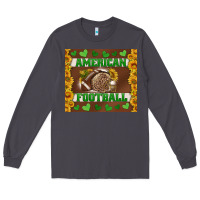 Smoke american football with sunflower tumbler Long Sleeve Tee - BundleAndBundleShop