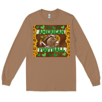 Toasted Coconut american football with sunflower tumbler Long Sleeve Tee - BundleAndBundleShop