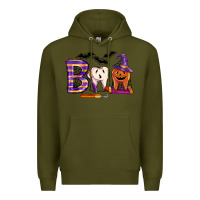 Army Green dental boo halloween Premium Hoodie - LillyAllenDesigns