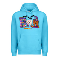 Ocean Blue dental boo halloween Premium Hoodie - LillyAllenDesigns