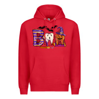 Red dental boo halloween Premium Hoodie - LillyAllenDesigns