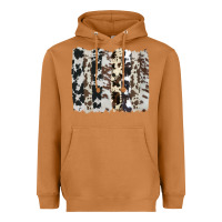Meerkat cowhide brushstroke Heavyweight Hoodie - AdoDesignShop