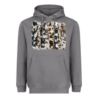 Storm cowhide brushstroke Heavyweight Hoodie - AdoDesignShop