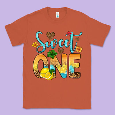 Sweet One Lemon Classic Tee Designed By Artiststas