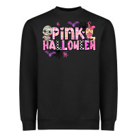 Black pink halloween Heavyweight Sweatshirt - AdoDesignShop