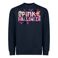 Navy pink halloween Heavyweight Sweatshirt - AdoDesignShop