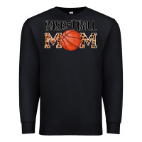 Black basketball mom Premium Sweatshirt - AdoDesignShop