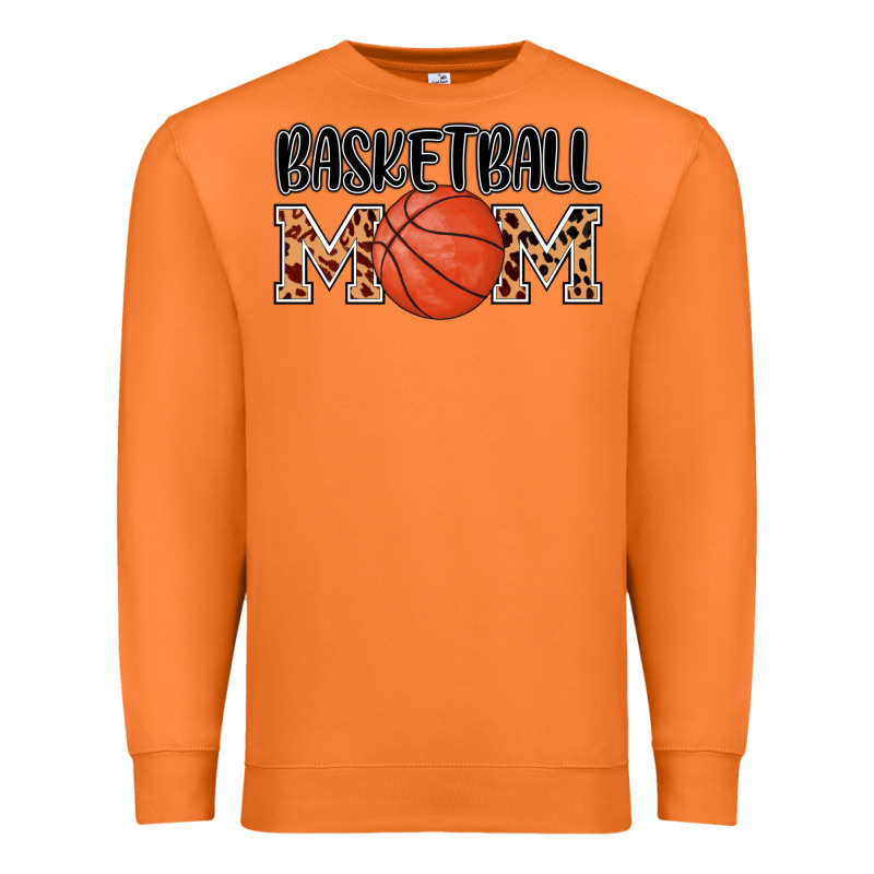 Basketball Mom Premium Sweatshirt by AdoDesignShop | Teevron