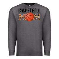 Charcoal Heather basketball mom Premium Sweatshirt - AdoDesignShop