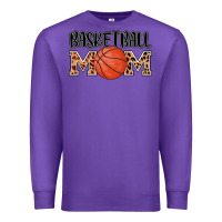 Purple basketball mom Premium Sweatshirt - AdoDesignShop