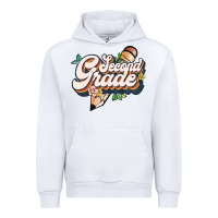 White second grade Urban Hoodie - JahusDesignShop
