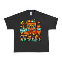 Pigment Black Thankful Thanksgiving Coffee Mug Urban Heavy Tee - FaDigitalArtStudio