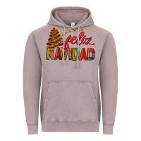 Vintage Zinc Feliz Navidad With Sombrero Tree Vintage Hoodie - BundleAndBundleShop
