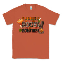 Copper flannels boots and bonfires Classic Tee - CowGirlArtShop