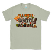 Matcha flannels boots and bonfires Classic Tee - CowGirlArtShop