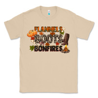 Mushroom flannels boots and bonfires Classic Tee - CowGirlArtShop