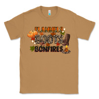 Toasted Coconut flannels boots and bonfires Classic Tee - CowGirlArtShop