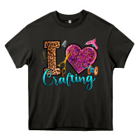 Asphalt i love crafting Heavy Core Tee - RanaPortraitStore