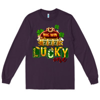 Plum St Patricks Lucky One Long Sleeve Tee - FaDigitalArtStudio