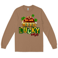 Toasted Coconut St Patricks Lucky One Long Sleeve Tee - FaDigitalArtStudio