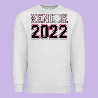 Senior Volleyball Premium Sweatshirt Designed By Adodesignshop