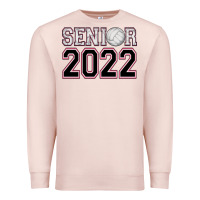 Pale Pink senior volleyball Premium Sweatshirt - AdoDesignShop