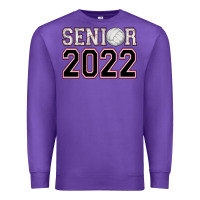 Purple senior volleyball Premium Sweatshirt - AdoDesignShop