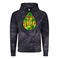 Cloud Black St.patrick's teardrop earrings Vintage Hoodie - FaDigitalArtStudio