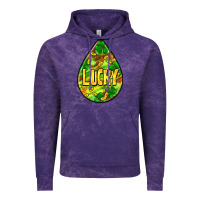 Cloud Purple St.patrick's teardrop earrings Vintage Hoodie - FaDigitalArtStudio