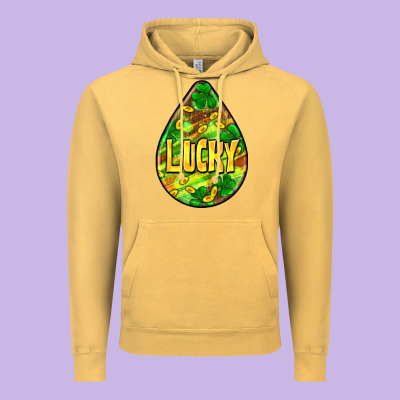 St.patrick's Teardrop Earrings Vintage Hoodie Designed By Fadigitalartstudio