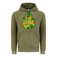 Vintage Olive St.patrick's teardrop earrings Vintage Hoodie - FaDigitalArtStudio