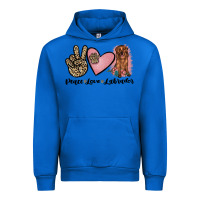 Cobalt peace love labrador Urban Hoodie - JahusDesignShop