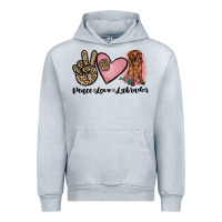 Peace Love Labrador Urban Hoodie | Teevron