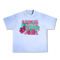 Grape Ice Cancer picked the wrong girl Breast Cancer Urban Heavy Tee - FaDigitalArtStudio