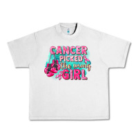 Lunar Rock Cancer picked the wrong girl Breast Cancer Urban Heavy Tee - FaDigitalArtStudio