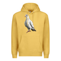 Antique Gold Dove Premium Hoodie - LillyAllenDesigns