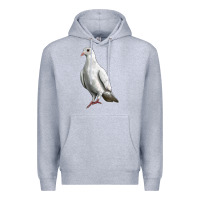 Heather Grey Dove Premium Hoodie - LillyAllenDesigns