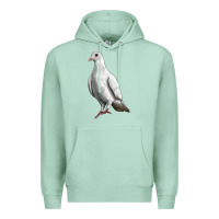 Seafoam Dove Premium Hoodie - LillyAllenDesigns