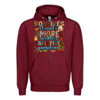 Burgundy bonfires flannels smores Zipper Hoodie - AdoDesignShop