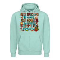 Seafoam bonfires flannels smores Zipper Hoodie - AdoDesignShop
