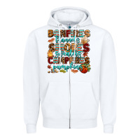 White bonfires flannels smores Zipper Hoodie - AdoDesignShop