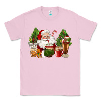 Bubblegum Pink santa coffee cups christmas Classic Tee - CowGirlArtShop